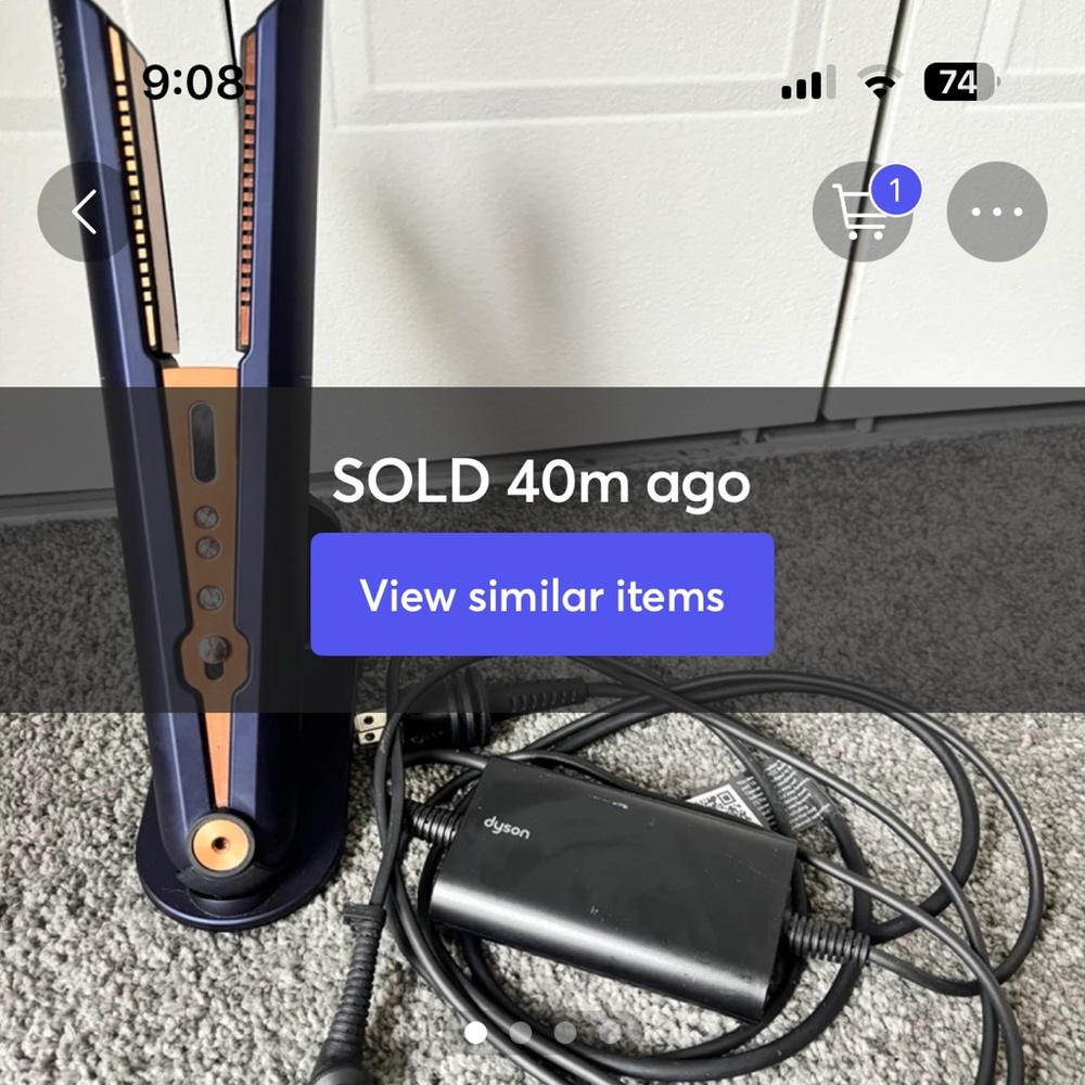 Dyson Hair Straightener